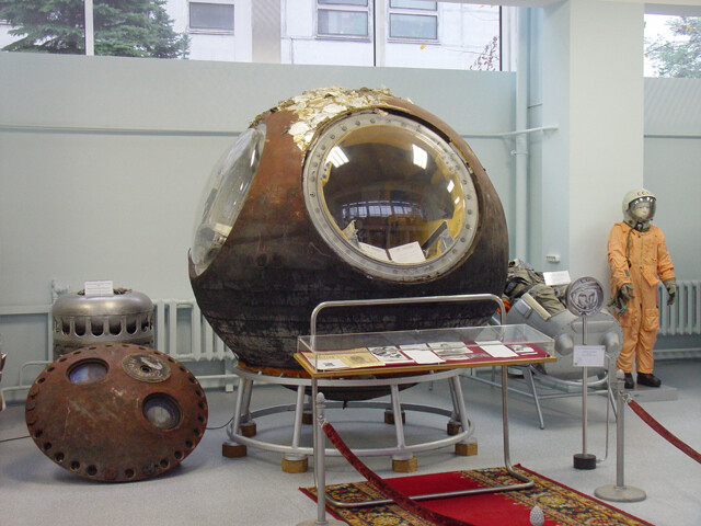 Экспонаты музея ракетно-космической корпорации «Энергия»