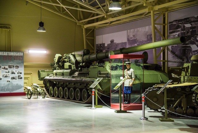 Экспонаты музея отечественной военной истории в деревне Падиково