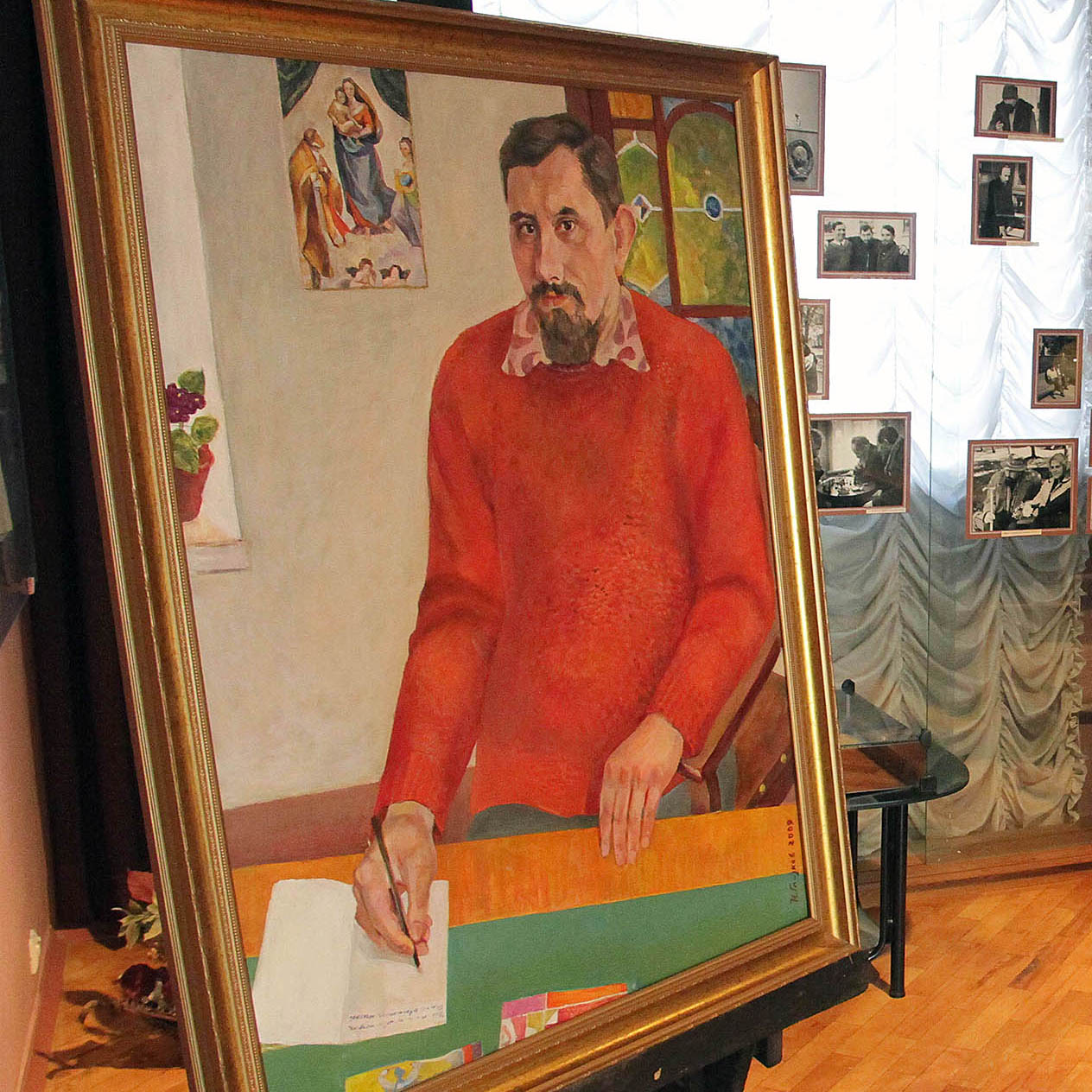 Портрет Николая Глазкова в Мытищинском историко-художественном музее