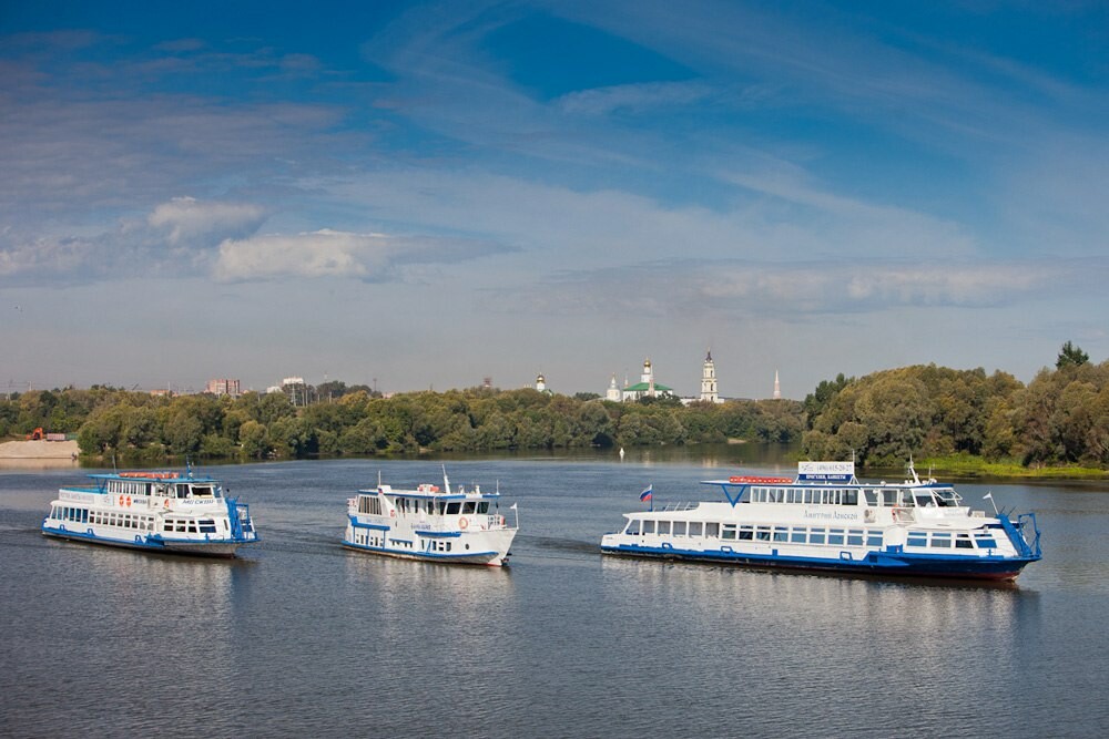 Теплоходная прогулка на Волге Плес