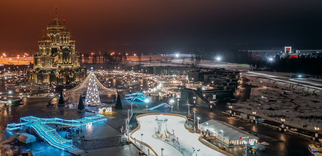 Патриот парк в подмосковье план