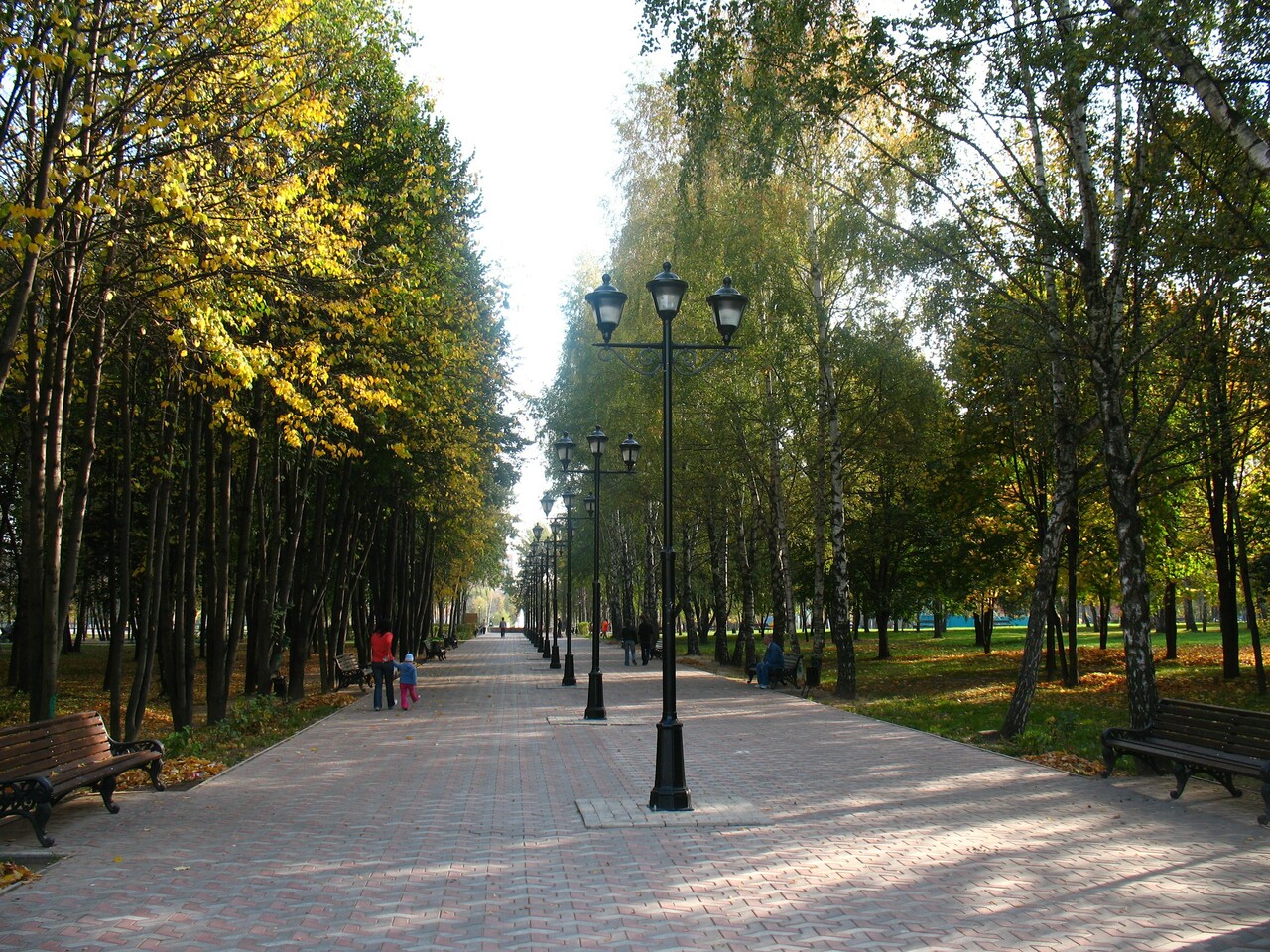 Парк культуры и отдыха в городе Долгопрудный