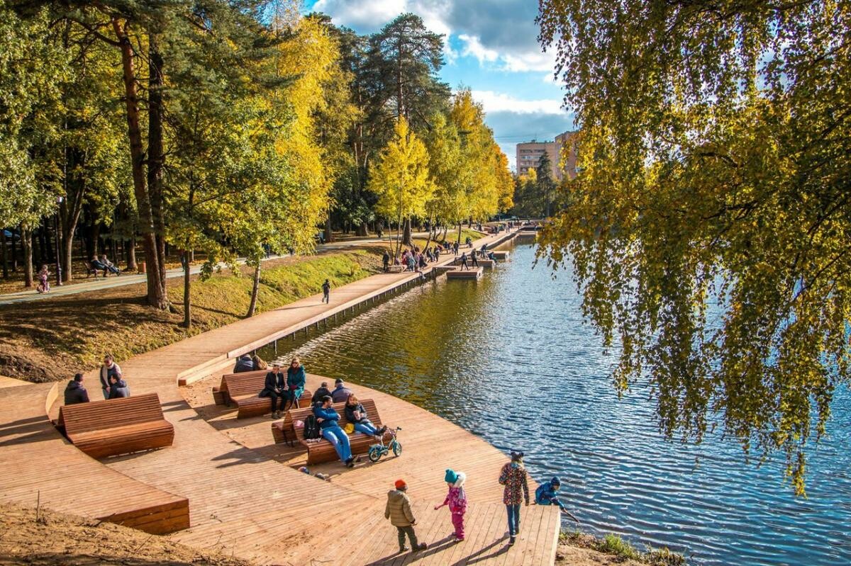 Парк «Ивановские пруды» в Красногорске