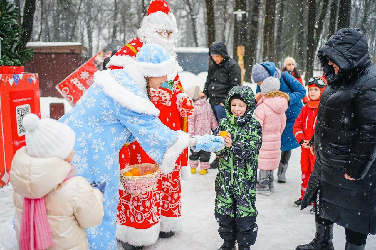 Новогодние праздники в подмосковье