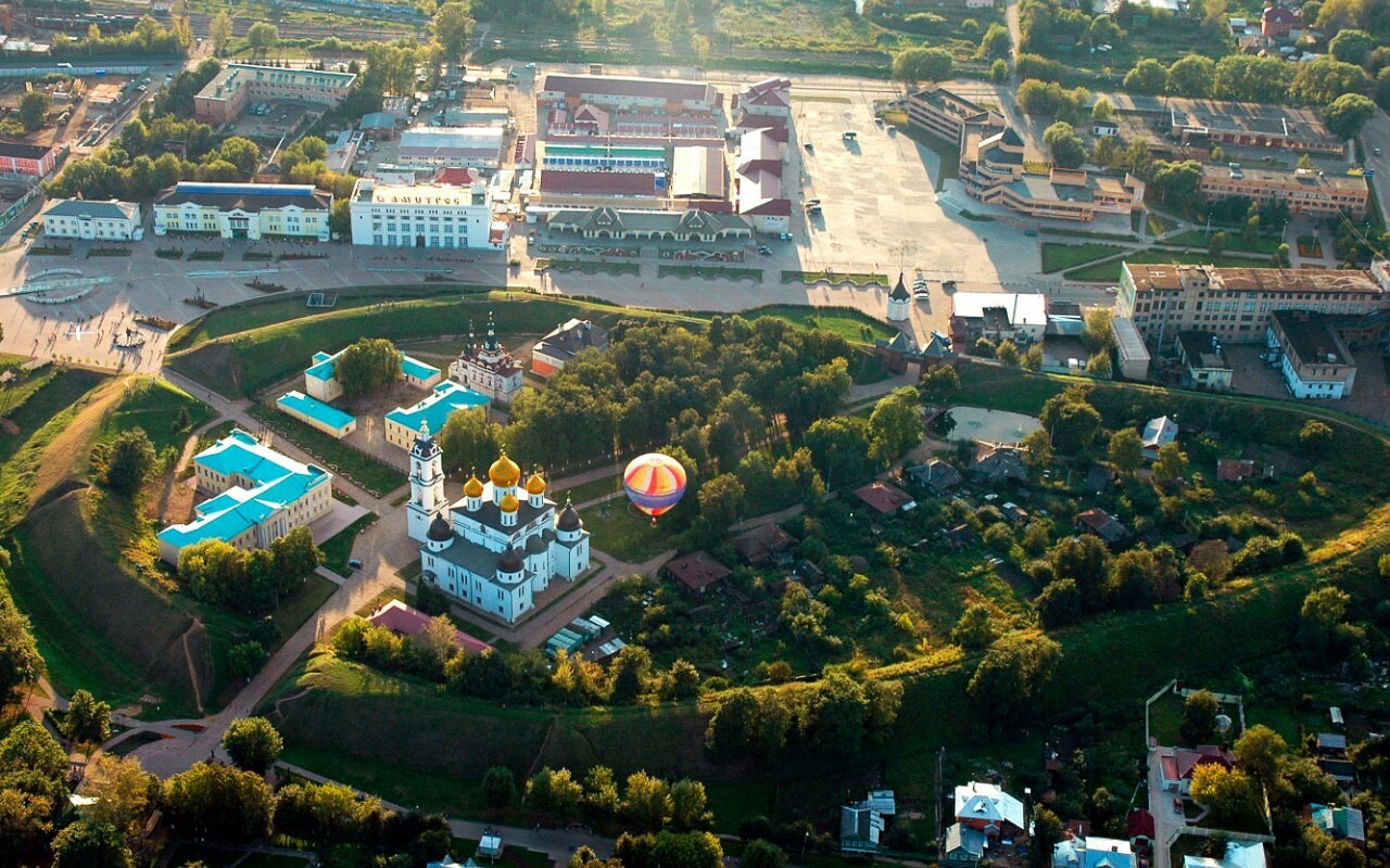 Кремль в городе Дмитров