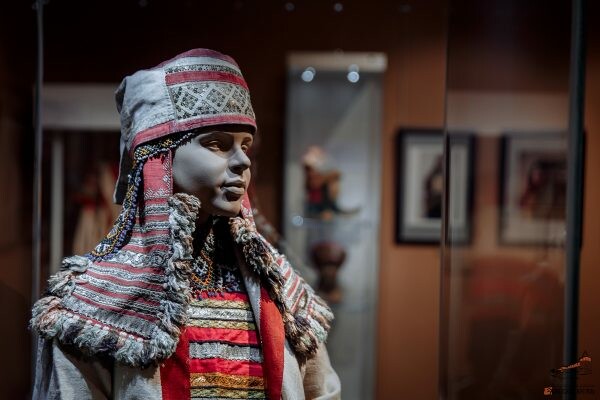 Традиционный женский крестьянский костюм Зарайского уезда