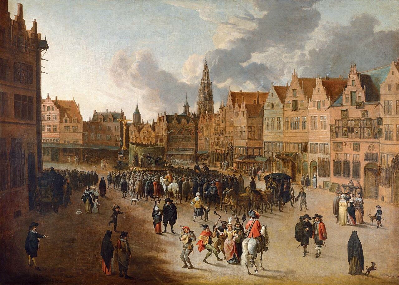 Изобразите нового времени. Антверпен Нидерланды 16 век. Антверпен средневековье. Антверпен 19 век. Антверпен 15 век.