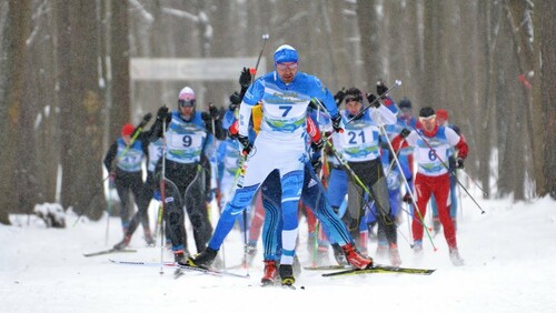 Традиционная гонка открытия сезона прошла на лыжной трассе «Волкуша» 