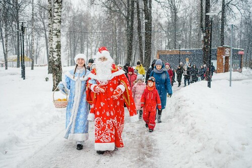 Свыше 2 тысяч детей побывали на новогодней акции в парках Подмосковья