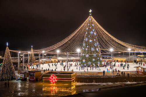 Около 200 тысяч человек посетили зимний фестиваль «Наша зима» в новогодние праздники