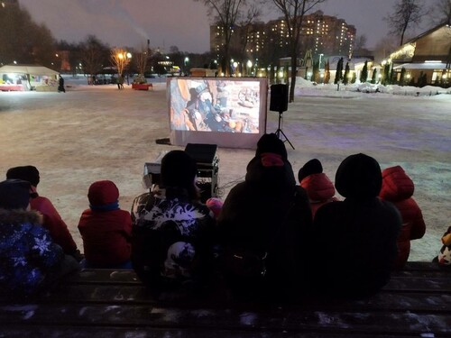 Более 300 жителей и гостей Люберец посетили кинопоказы под открытым небом 