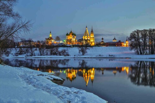Самыми популярными городами у москвичей для проведения выходных зимой стали Дмитров и Коломна