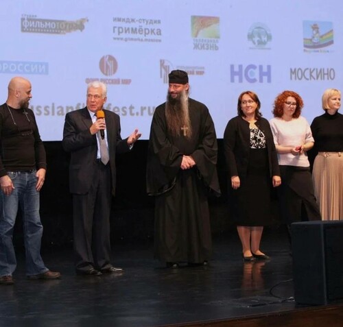 В рамках Международного Русского кинофестиваля показали фильм о Вознесенской Давидовой пустыни