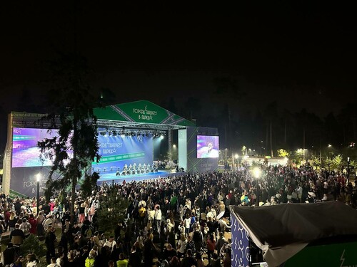 Гала-концерт фестиваля «Город танцует в парках» в Подмосковье посетили 12 тысяч человек