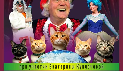 Спектакль «Коты спасают мир» в Чехове