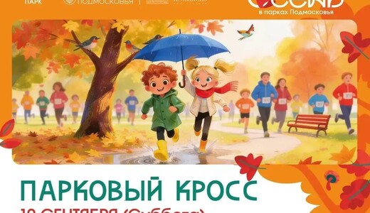 Мероприятие «Парковый кросс» в Воскресенске