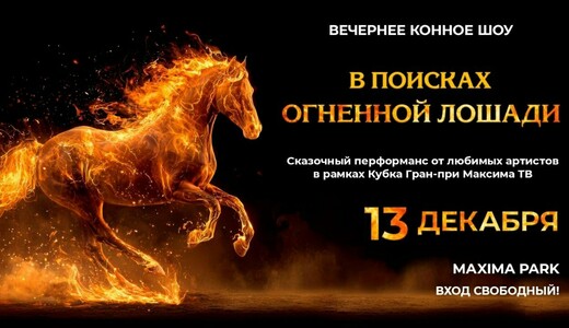Сказочное конное шоу «В поисках Огненной лошади»