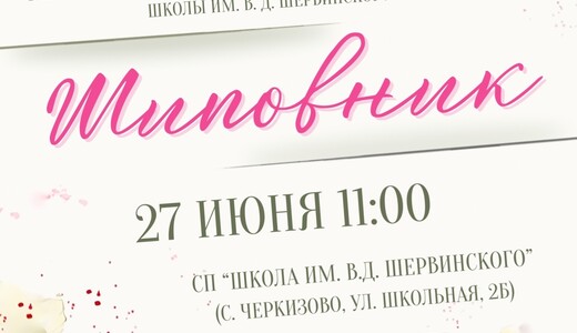 Открытый фестиваль имени А.А. Ахматовой «Шиповник»
