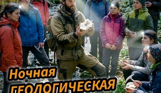 Ночная геологическая экскурсия в парке