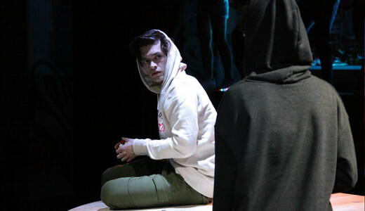 Спектакль «Бог ездит на велосипеде»