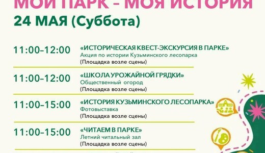 Мероприятие «Мой парк – моя история» в Котельниках