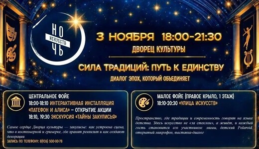 «Ночь искусств — 2026» в Ступине