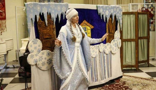 Детский кукольный спектакль-игра «Подарок для Деда Мороза»