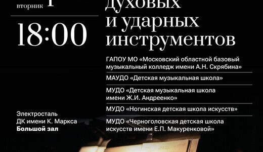 Концерт музыкального цикла «Оркестровая музыка»