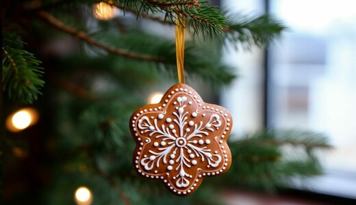 Мастер-класс «Роспись рождественского пряника»