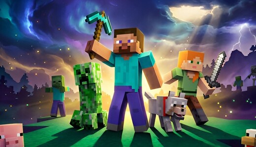 Minecraft-шоу в Чехове