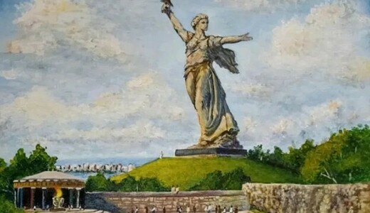Выставка детских рисунков «Моя Россия»
