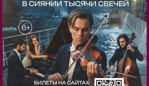 Концерт «Музыка киношедевров в сиянии тысячи свечей»