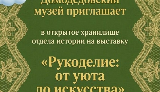Выставка «Рукоделие: от уюта до искусства» 