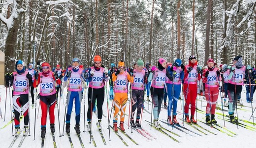 Лыжная гонка на трассе «Волкуша»