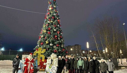 Новогодний забег в Черноголовке