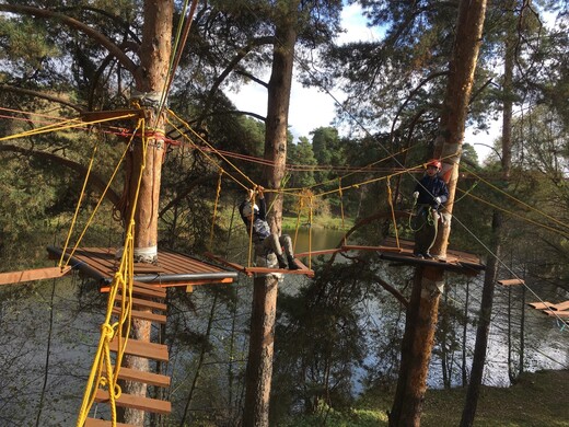 Выше ноги от земли: топ веревочных парков Подмосковья