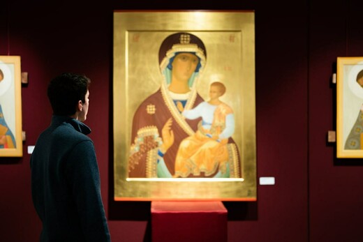 В Сергиевом Посаде открылась выставка-конкурс «Осенний салон - 2023. Храмовое искусство»