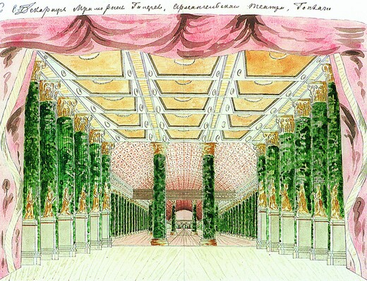 Выставка «Иллюзия театра. Театр Гонзаги в Архангельском»