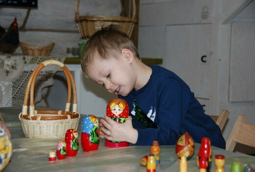 Творческое занятие «Секрет матрешки»