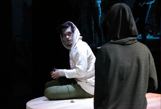 Спектакль «Бог ездит на велосипеде»