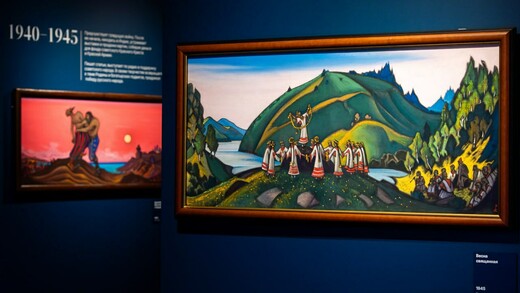 В Звенигороде открылась масштабная выставка, посвященная творчеству Николая Рериха 
