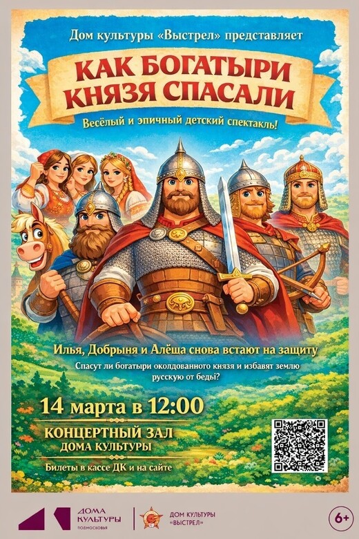 Спектакль «Как богатыри князя спасали»