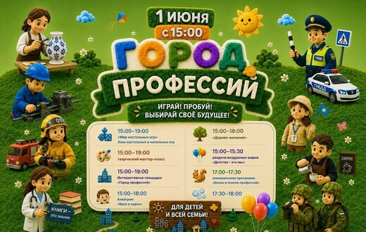 Семейный фестиваль «Город профессий»