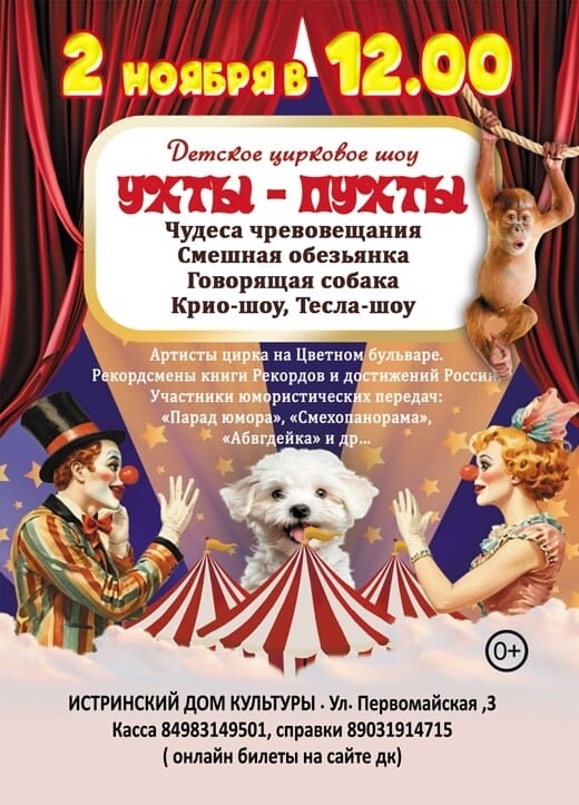 Цирковое шоу «Ухты-Пухты»