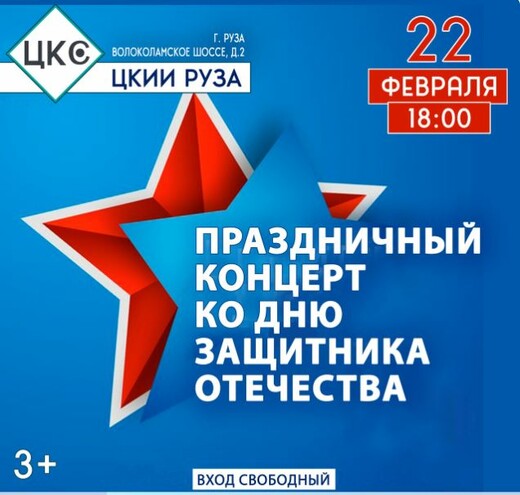 Концерт ко Дню защитника Отечества 