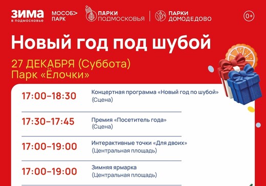Праздничное мероприятие «Новый год под шубой» в Домодедове