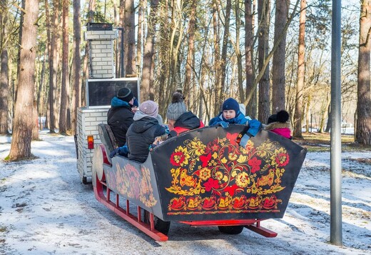 Детская Масленица в парке «Раздолье»