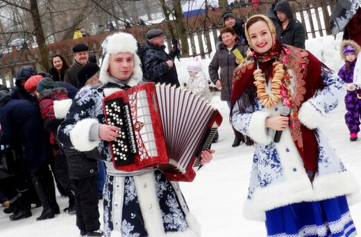 Масленица в Мелихове