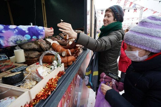 Более 100 фермеров представили свою продукцию на фестивале «Азбука Рождества» в Истре 