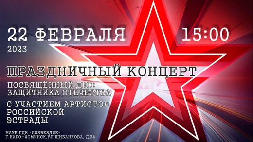Концерт, посвященный Дню защитника Отечества